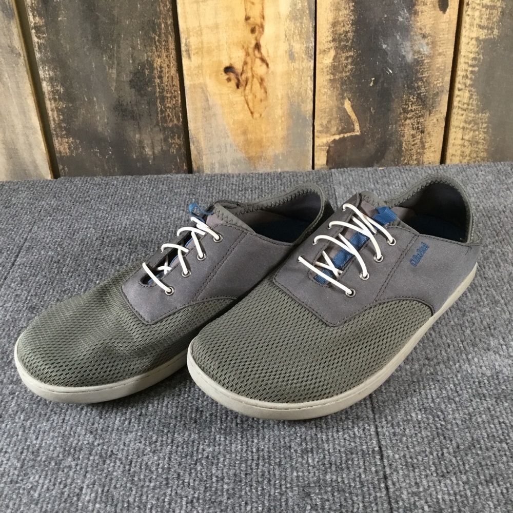 Olukai Nohea Moku slip on shoes men’s size 8.5